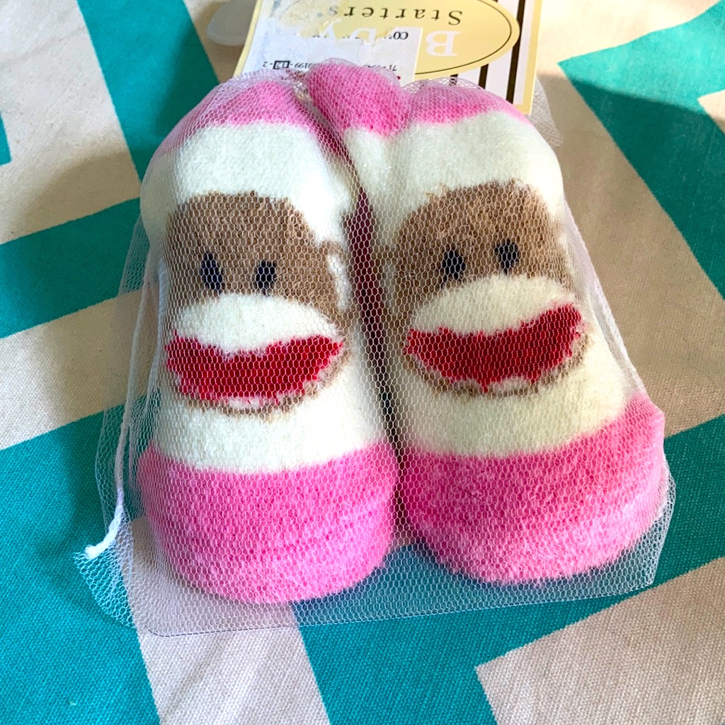 Sock Monkey Booties/Socks